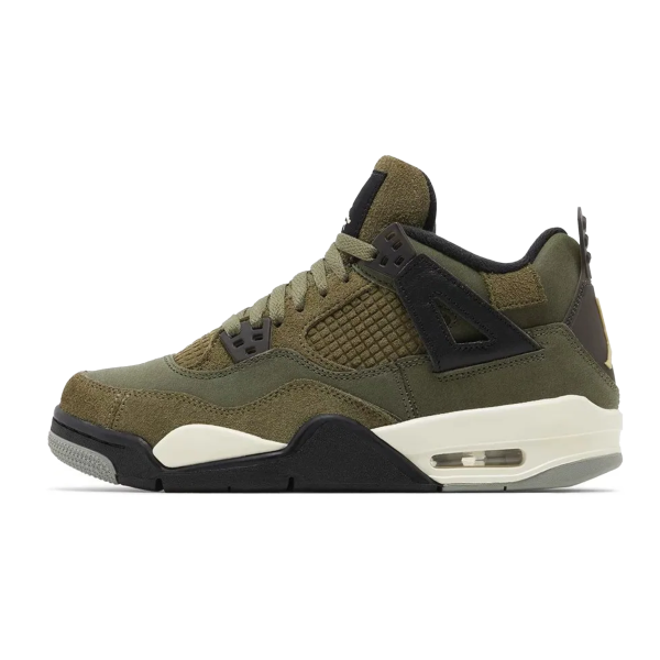 Air Jordan 4 Retro SE Craft Medium Olive (GS) Discount