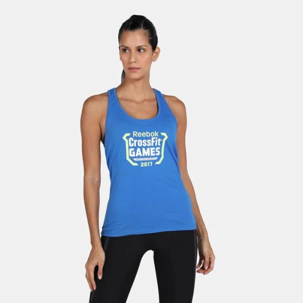 Reebok Limited Crossfit Games Women Tank Top Sports Tshirt [T] Hot on Sale