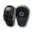 ProBoxing® Deluxe Focus Mitts - Black Grey Trim Online Hot Sale