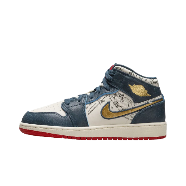 Air Jordan 1 Mid SE Take Flight (GS) Online