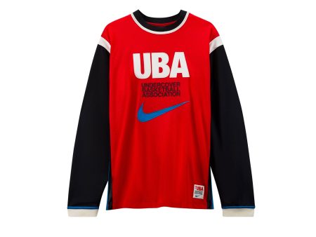 Nike x Undercover L S Shooting Top Red Black Sale