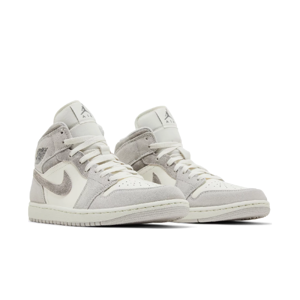 Air Jordan 1 Mid SE Neutral Grey Sail Online