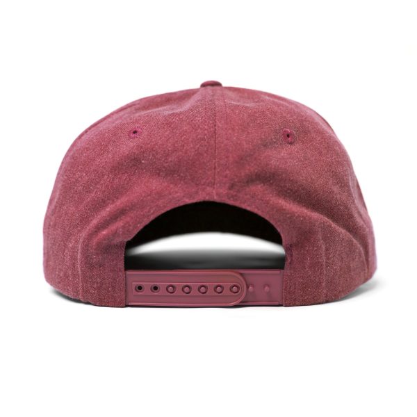 Oyster Expedition Snapback (Washed Wine) Fashion