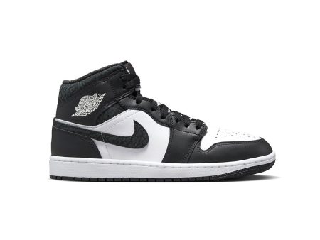 Air Jordan 1 Mid  Panda Elephant Off Noir  Sale For Cheap