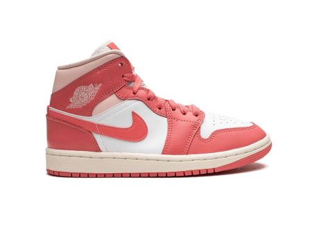 Air Jordan 1 Mid Strawberries And Cream Sale Cheap