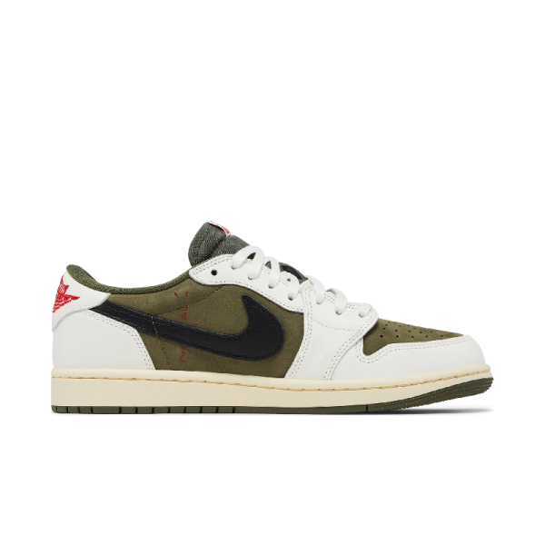 Air Jordan 1 Retro Low OG SP Travis Scott Medium Olive Online Sale