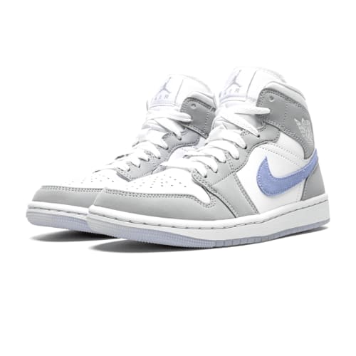 Air Jordan 1 Mid Wolf Grey Aluminum Sale For Sale