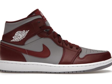 Air Jordan 1 Mid Cherrywood Red Sale Online