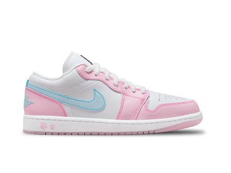 Air Jordan 1 Low Se Paw Print Pink Foam Sale Hot on Sale