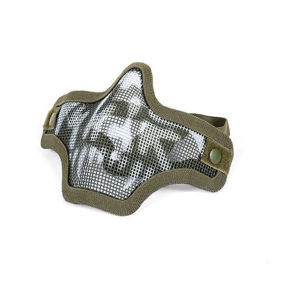 Nuprol Mesh Lower Face Shield Skull Print Green Online now