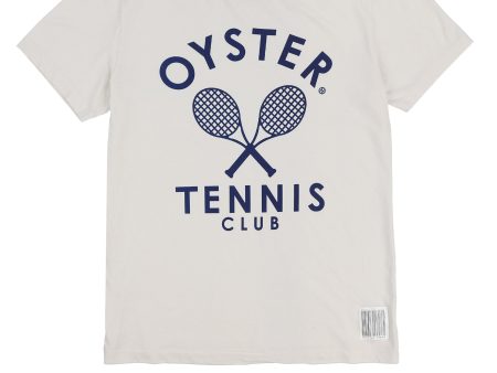 OYSTER TENNIS TEE (VINTAGE WHITE) Online Hot Sale