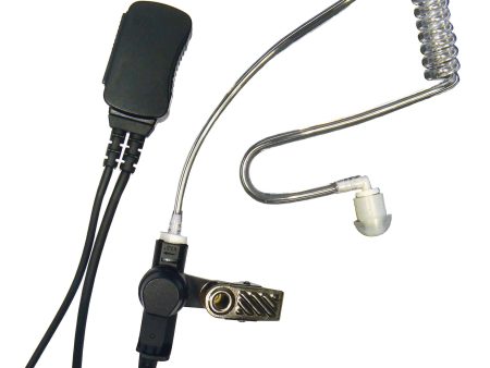 Acoustic Earpiece with 1 Wire PTT System for Kenwood 2 Pin Radios Online Sale