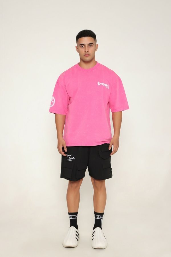 CASH CREED TEE ( HOT PINK ) on Sale