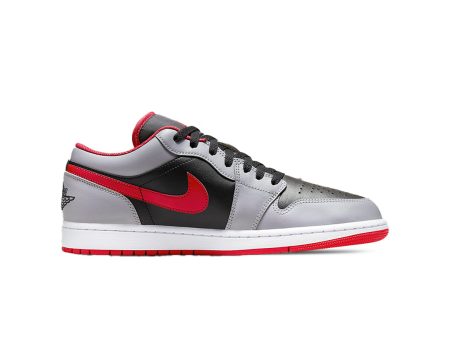 Air Jordan 1 Low Black Cement Grey Fire Red Sale Sale