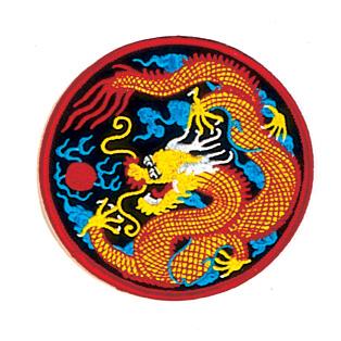 Ancient Chinese Dragon Circle Patch Cheap