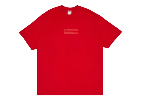 Supreme Tonal Box Logo Tee Red For Cheap