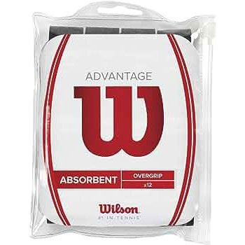 Wilson Advantage Overgrips PACK (12X) for Padel & Tennis Rackets [WS] For Sale