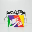 3D Sneaker Keychain With Box - Nike Dunk low Supreme Panda For Discount