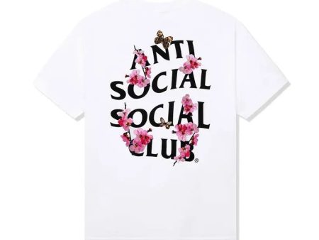 Anti Social Social Club Kkotch Tee White Black Friday Cheap