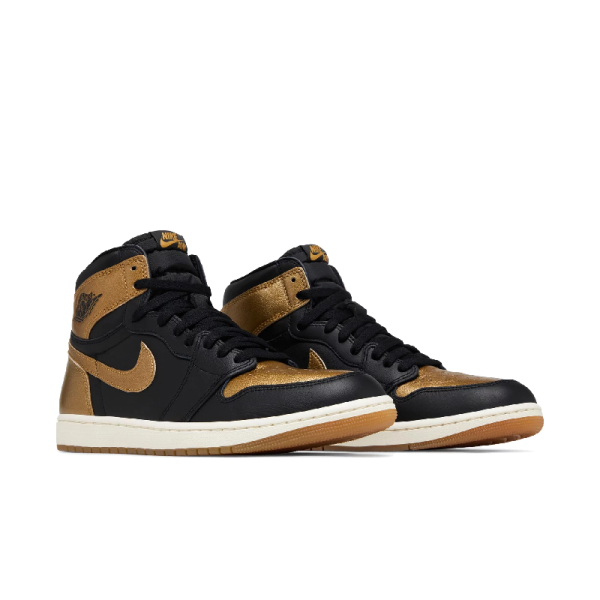 Air Jordan 1 Retro High OG Black Metallic Gold Cheap