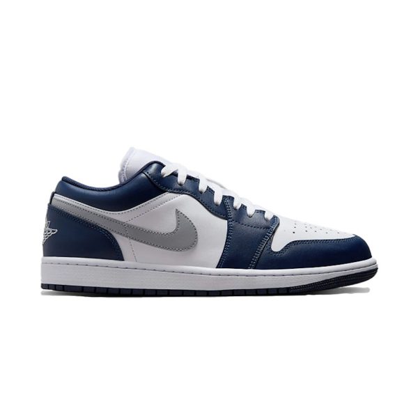 Air Jordan 1 Low Midnight Navy Wolf Sale Fashion