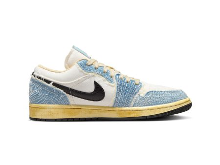 Air Jordan 1 Low  Sashiko Denim  Sale For Cheap