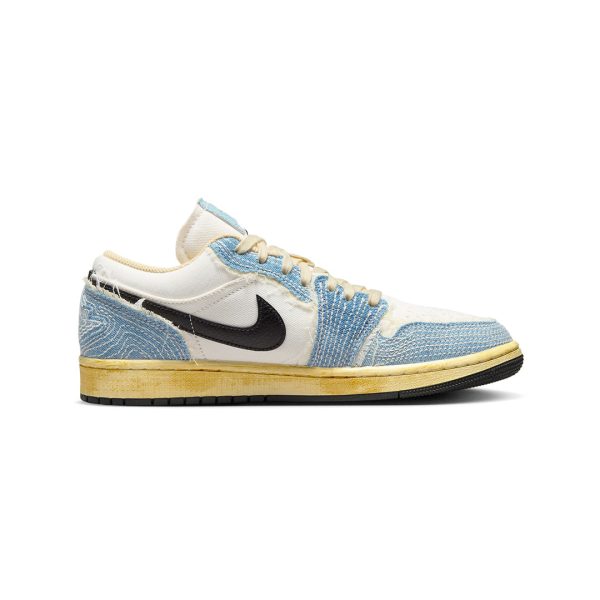 Air Jordan 1 Low  Sashiko Denim  Sale For Cheap