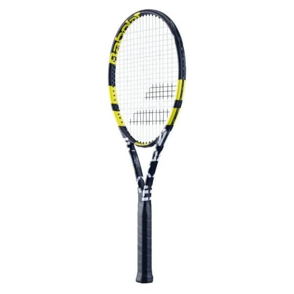 Babolat Evoke 102 Grip (2) Strung 270gm Black Yellow Tennis Racket Online now