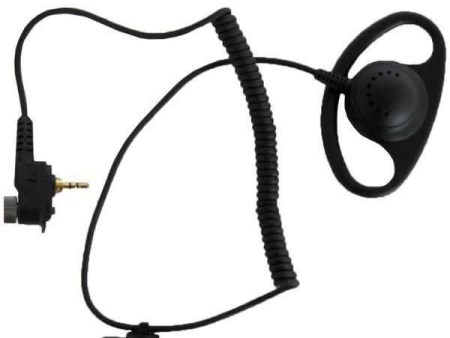 Airwaves Rubber D-Shaped Police Earpiece - Motorola MTH800 Discount