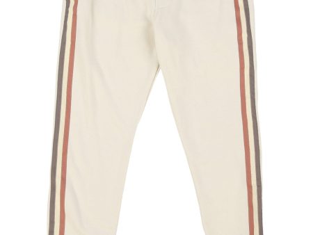 JOMO TRACK PANT (CREAM) Online now