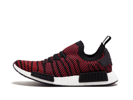 adidas NMD R1 STLT Black Red Hot on Sale