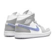 Air Jordan 1 Mid Wolf Grey Aluminum Sale For Sale