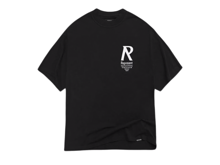 Represent Initial T-Shirt Black Cheap