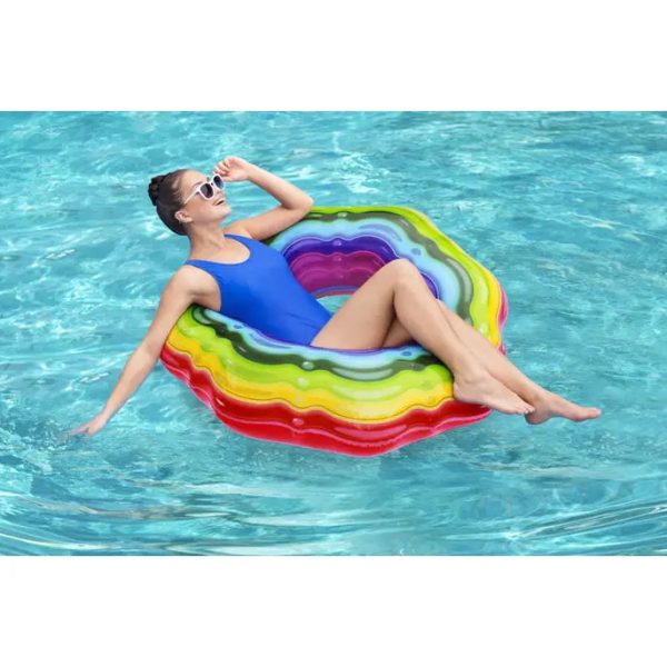 Bestway Rainbow Ribbon Swimming Ring [WS] Discount