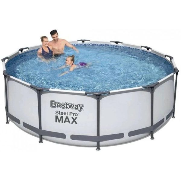 Bestway Steel Pro Max Round Swimming Pool Set [WS] Sale