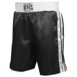 Cleto Reyes Satin Classic Boxing Trunks - Black White For Cheap