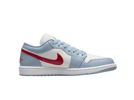 Air Jordan 1 Low Blue dune Red Supply