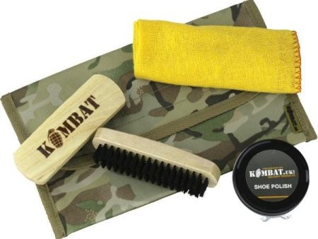 Kombat UK Boot Care Kit with Black Polish Online Sale