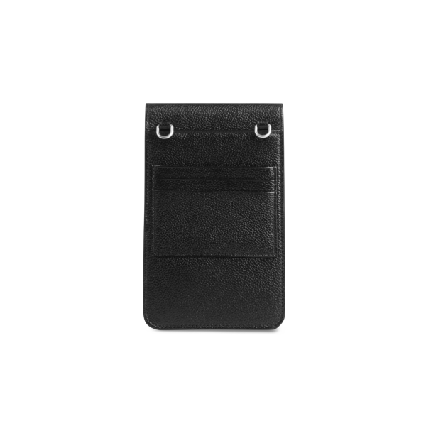 Balenciaga Cash Phone and Card Holder Black Online now