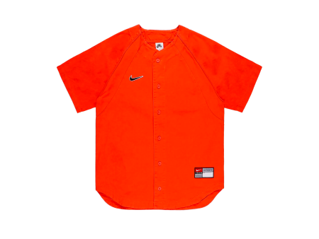 Nike SB Skate Baseball Jersey Orange Online Hot Sale