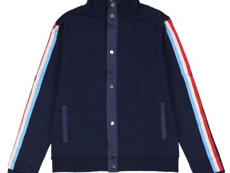 JOMO DOUBLE TRACK JACKET (NAVY) Cheap