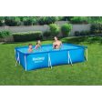 Bestway Steel Pro Rectangular Deluxe Frame Swimming Pool [WS] on Sale