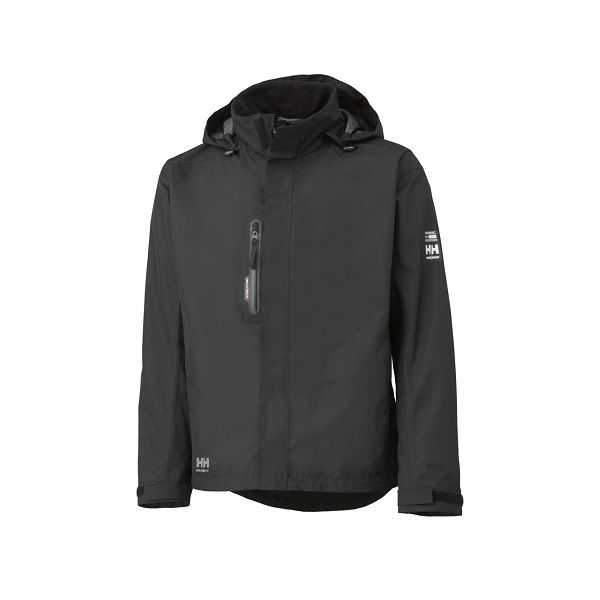 Helly Hansen Manchester Shell Waterproof Jacket Black For Sale