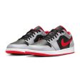 Air Jordan 1 Low Black Cement Grey Fire Red Sale Sale