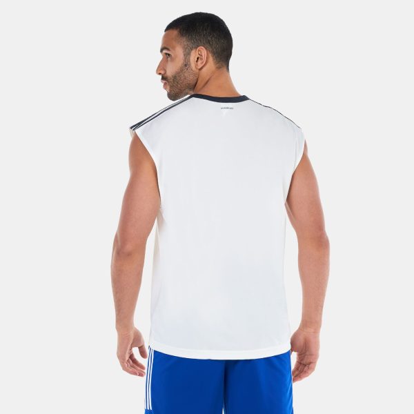 Adidas Men All World White Basketball Tank Top Jersey T-Shirt [T] Online now