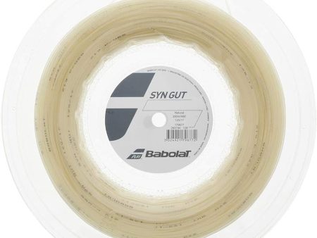 Babolat Syn Gut 200M 1.30 Natural Tennis String [WS] For Sale