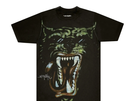 Cactus Jack by Travis Scott Green Hyena Tour Tee Black Online Sale