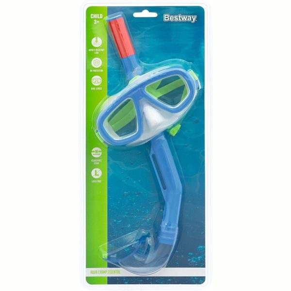 Bestway Aqua Champ Snorkel Swimming Mask [WS] Discount