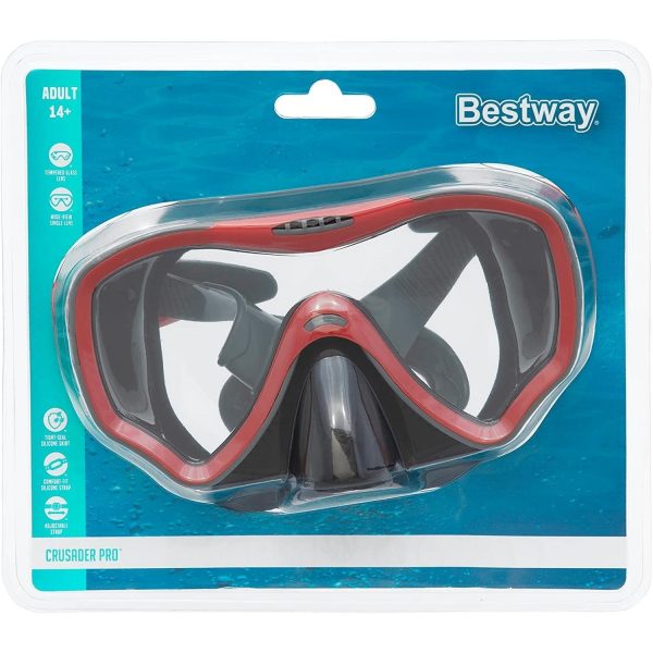 Bestway Crusader Advanced Swimming Mask Goggles [WS] on Sale