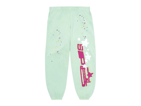 Sp5der Sweatpants Mint Sale